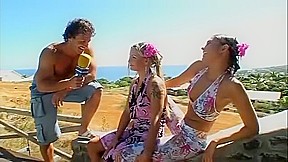 Liliane and Veronica get anal by the pool