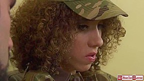 Lily Demure In Uniformed Trans Gets Facefucked And Anal Fucked