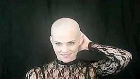Long hair headshave