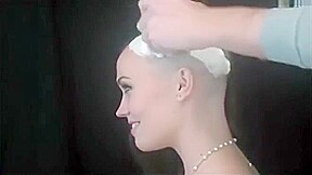 Long hair headshave