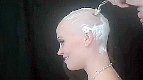 Long hair headshave