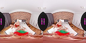 Lovita Fate & Karol Lilien in Elves Wish You A Merry Christmas - VR Porn Video - VRConk