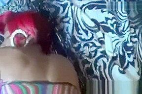Luscious Dark Shemale Gets Fucked