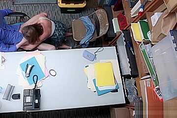 Lustful Crook Brooke Bliss Sucking Cock and Fucked