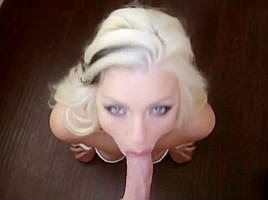 Lustful Dani Dolce Sucks Cock Pov
