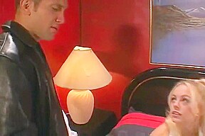 Lusty Blond Nympho Gets Her Tight Ass Slammed On Bed