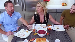 Lusty Blonde Milf Phoenix Marie Drilled By Two Horny Hunks