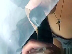 Masturbating with a Baby Jesus Statue