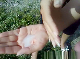 Mature Milks Man Outdoors