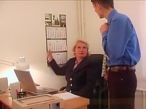 Mature Russian Boss Fucks In Her Office