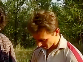 Mature outdoor piss gang bang