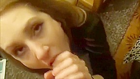 Mayron in panties blowjob 3