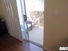 Moans While Horny Lad Pounds Her Tight Pussy With River Lynn
