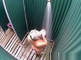 Monster Natural Big Boobs in Shower