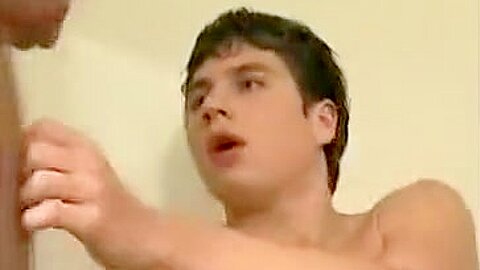 Morning Shower teen 18+ Boys Wet Porn Wash