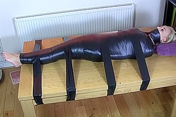 Mummified And Chair Tied