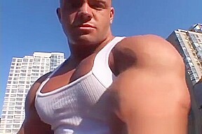 Muscle Hunks - Adam Reich - Buff Bartender Stud