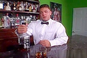Muscle Hunks - Adam Reich - Buff Bartender Stud