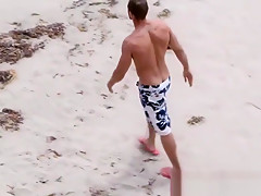 Muscular yoga stud pickedup for anal pounding