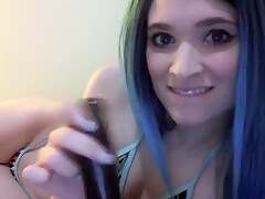My First Black Cock (sorta) -- Dildo Fun