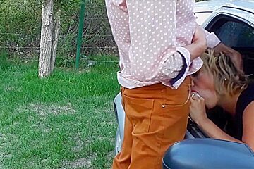 My Wifes First Dogging In Public Park
