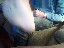 My feet really smell Sniff them!