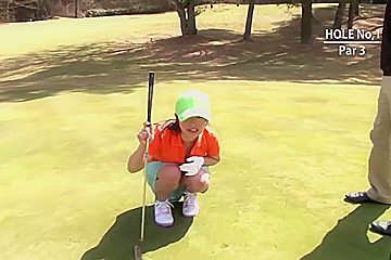 Nana Kunimi And Kunimi Nana - Japanese Golfer Ends Up Taking Dick
