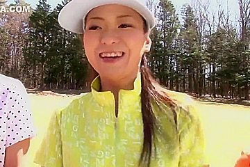 Nana Kunimi And Kunimi Nana - Japanese Golfer Ends Up Taking Dick