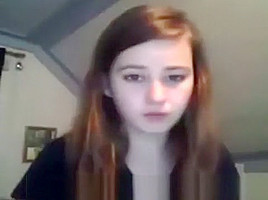 Nasty teen 18+ webcam strip and play - no study tonight for this cutie