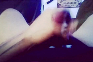 Naughty Tranny Solo Fun Loads of Cum