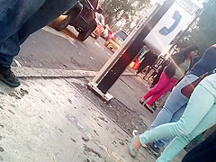 Nena con Papayita bien marcada