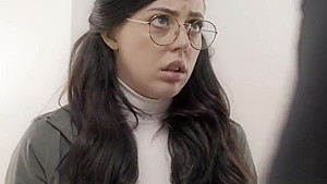 Nerdy cutie Whitney Wright pussy screwed by Derrick Pierce