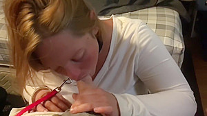 New whore on leash sucking cock, keep a bitches mouth full #dumb trash slut