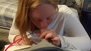 New whore on leash sucking cock, keep a bitches mouth full #dumb trash slut