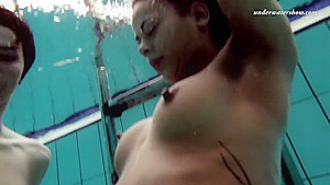 Nina And Zlata Oduvanchik Underwater Lesbians