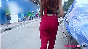 Nineteen year old Thai girl gets filled up with cum