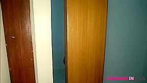 Nineteen year old Thai girl gets filled up with cum