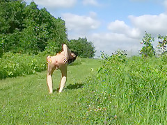 Nude along the Scuppernong River by Mark Heffron