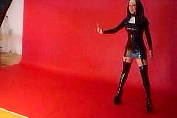 Nuns Have To Be Crayz-two- Nun in Latex