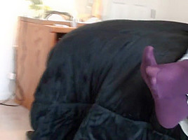 Nylon Socks Feet Play