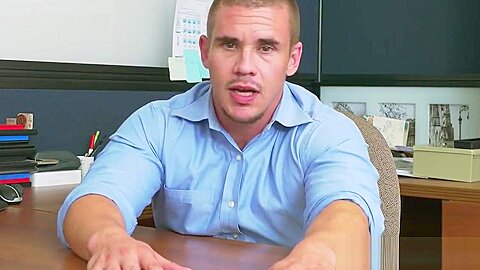 Office stud disciplined with anal pounding