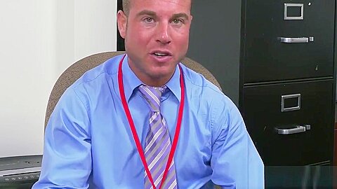 Office stud disciplined with anal pounding