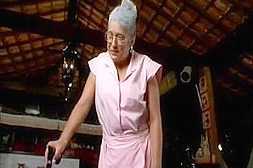 Old Lady loves Big Black Cock