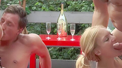 Orgy And Debauchery In German Homes