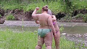 Outdoors Spying On Naked Lesbians With Big Asses
