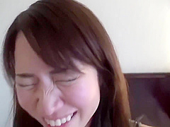 POV, Asian, Brunette, Uncensored Video