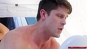 Patient And Doctor Fuck In A Tent With Devin Franco And Lucca Mazzi
