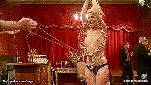 Penney Play And Simone Sonay In Slaves Booty Screwed And Cattle Prodded