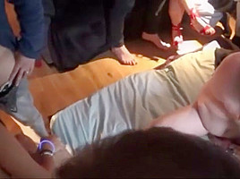 Persuaded to Watch 3 Milf Attack!! (World Cup Party)