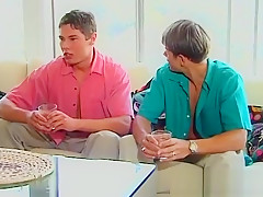 Perverts watch and jizz while watching guys ass fuck wildly